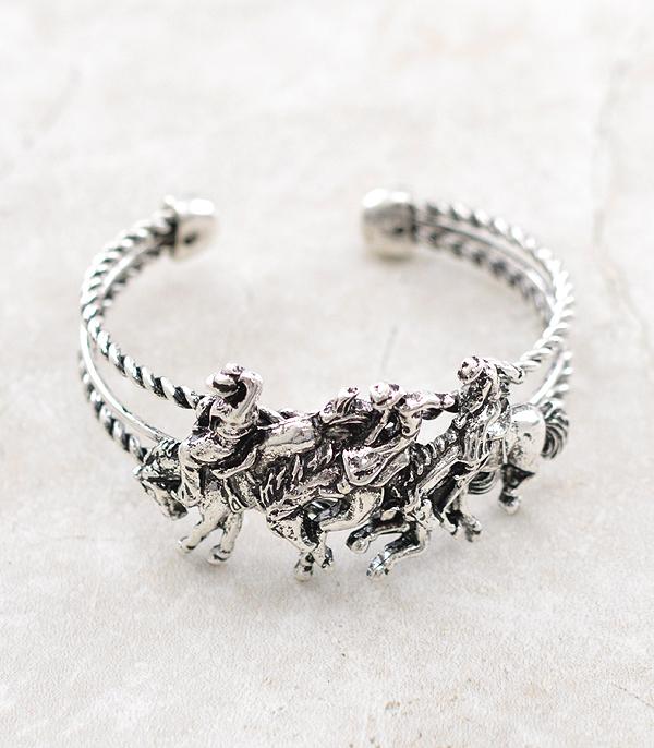 BRACELETS :: CUFF :: Wholesale Western Cowboy Bronco Bracelet