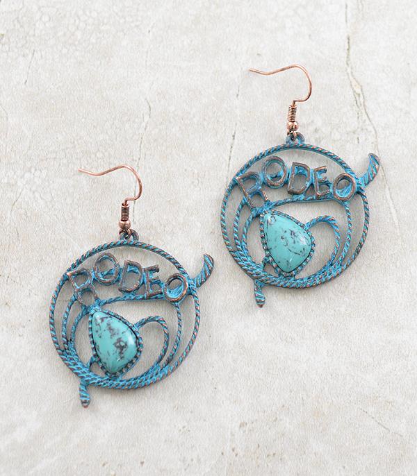 EARRINGS :: WESTERN HOOK EARRINGS :: Wholesale Western Rodeo Rope Earrings