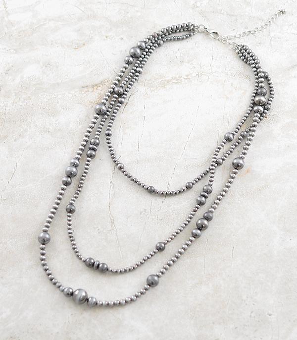 New Arrival :: Wholesale Western Navajo Pearl Bead Necklace