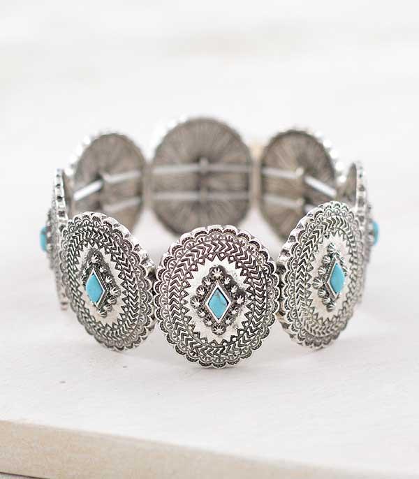 WHAT'S NEW :: Wholesale Tipi Brand Turquoise Concho Bracelet