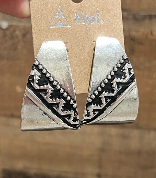 EARRINGS :: WESTERN POST EARRINGS :: Wholesale Tipi Brand Western Aztec Earrings