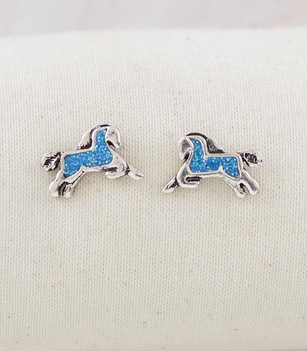 WHAT'S NEW :: Wholesale Western Horse Small Stud Earrings