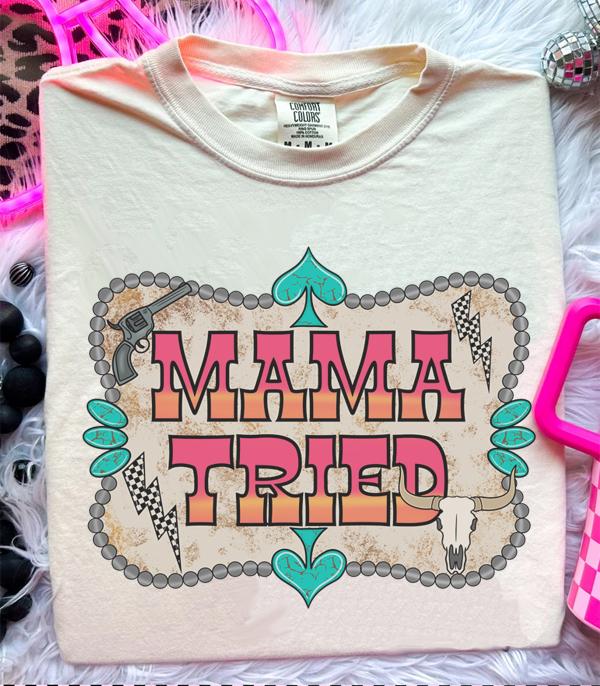 GRAPHIC TEES :: GRAPHIC TEES :: Wholesale Mama Tried Comfort Colors Tee