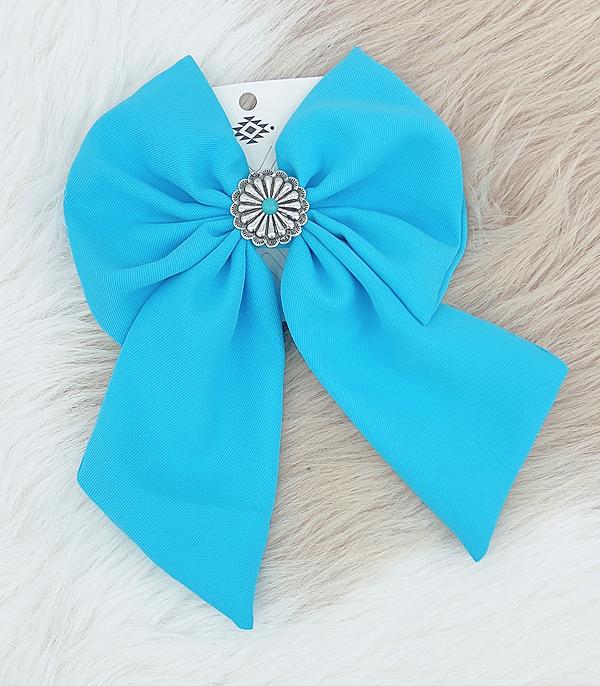 New Arrival :: Wholesale Western Concho Hair Bow