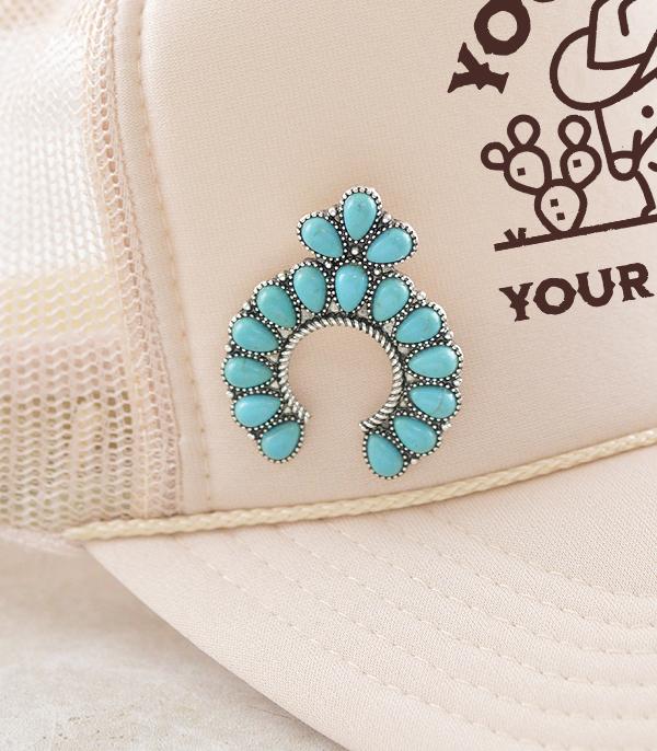 New Arrival :: Wholesale Western Squash Blossom Hat Pin