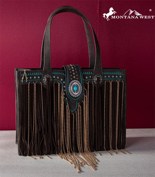 New Arrival :: Wholesale Montana West Fringe Concealed Carry Tote
