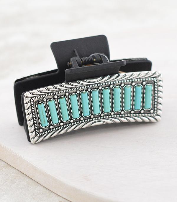 WHAT'S NEW :: Wholesale Tipi Western Turquoise Hair Clip