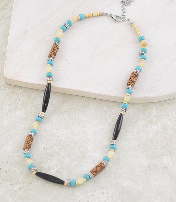 New Arrival :: Wholesale Western Bead Necklace 