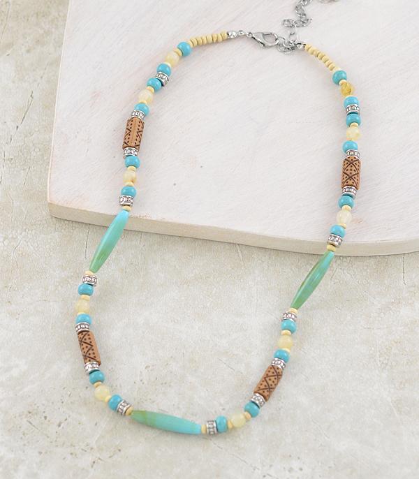New Arrival :: Wholesale Western Bead Necklace