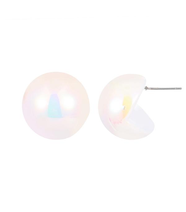 WHAT'S NEW :: Wholesale Round Color Post Earrings