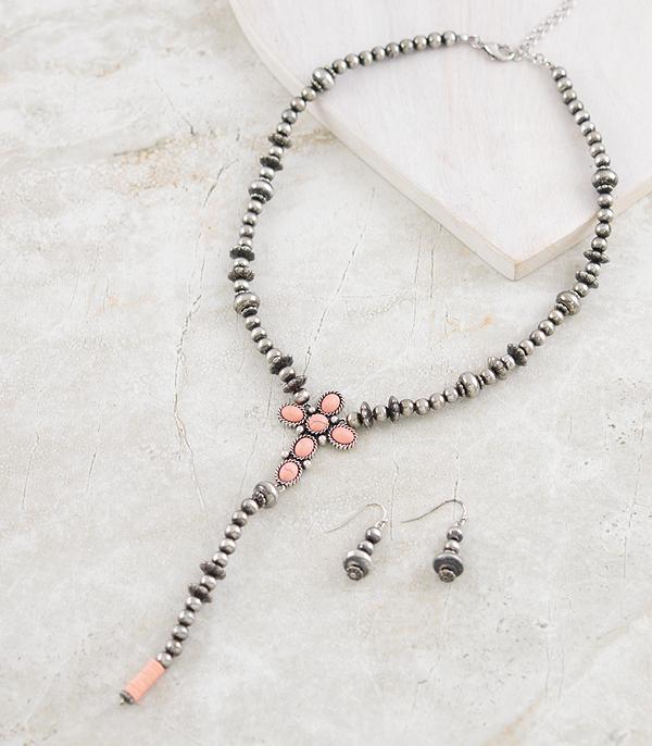 WHAT'S NEW :: Wholesale Navajo Pearl Stone Lariat Necklace
