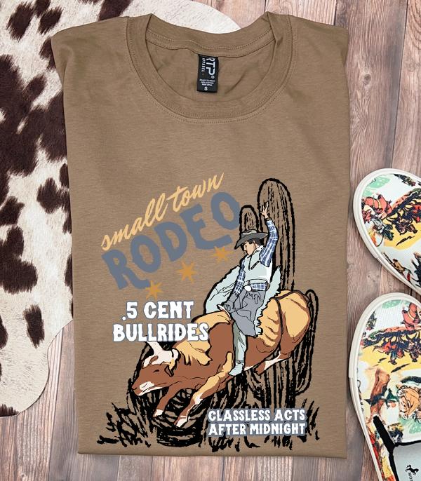 New Arrival :: Wholesale Western Small Town Rodeo Graphic Tshirt