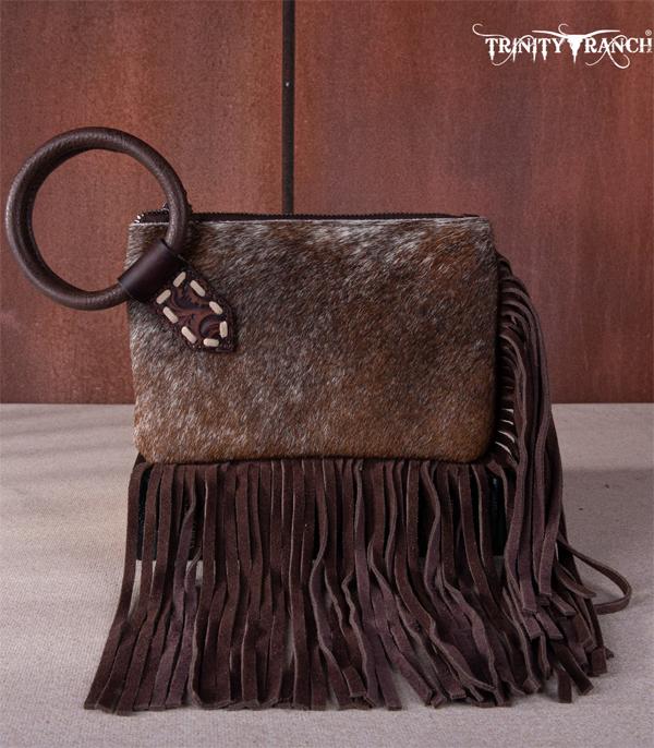 WHAT'S NEW :: Wholesale Trinity Ranch Cowhide Wristlet Clutch