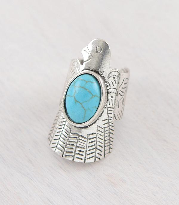 New Arrival :: Wholesale Western Thunderbird Cuff Ring