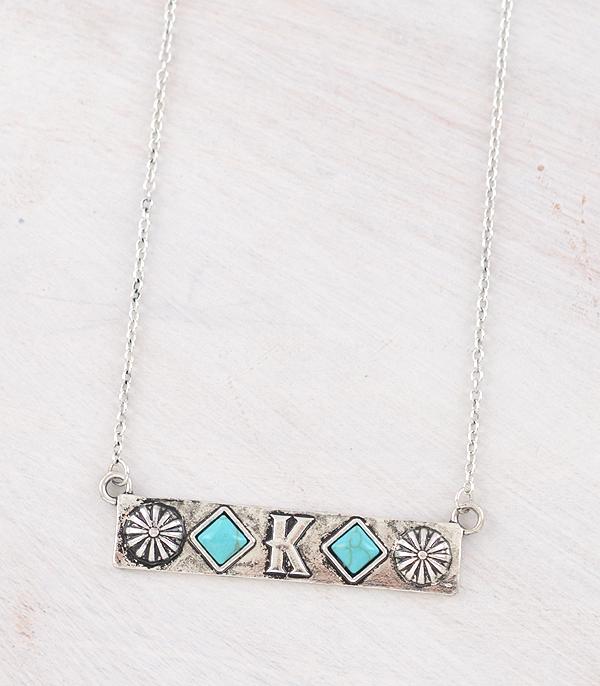 WHAT'S NEW :: Wholesale Western Initial Bar Necklace