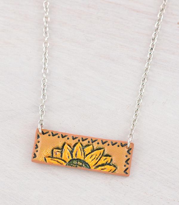 New Arrival :: Wholesale Western Sunflower Necklace