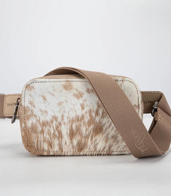 MONTANAWEST BAGS :: TRINITY RANCH BAGS :: Wholesale Trinity Ranch Cowhide Belt Bag
