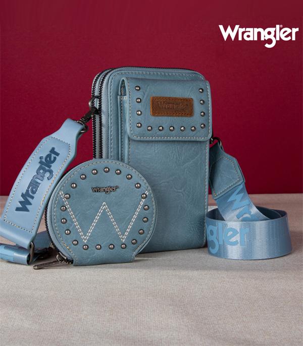 New Arrival :: Wholesale Wrangler 2PC Cellphone Crossbody Bag