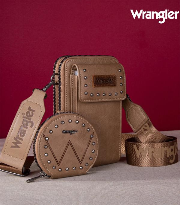 New Arrival :: Wholesale Wrangler 2PC Cellphone Crossbody Bag