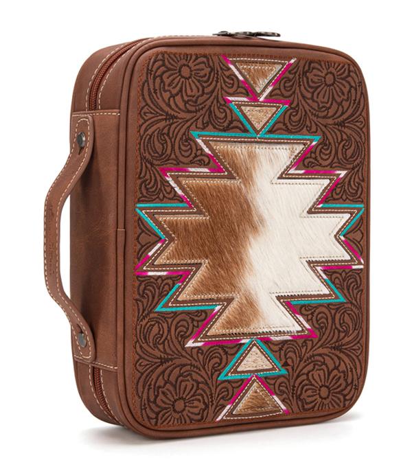 New Arrival :: Wholesale Montana West Aztec Cowhide Bible Cover