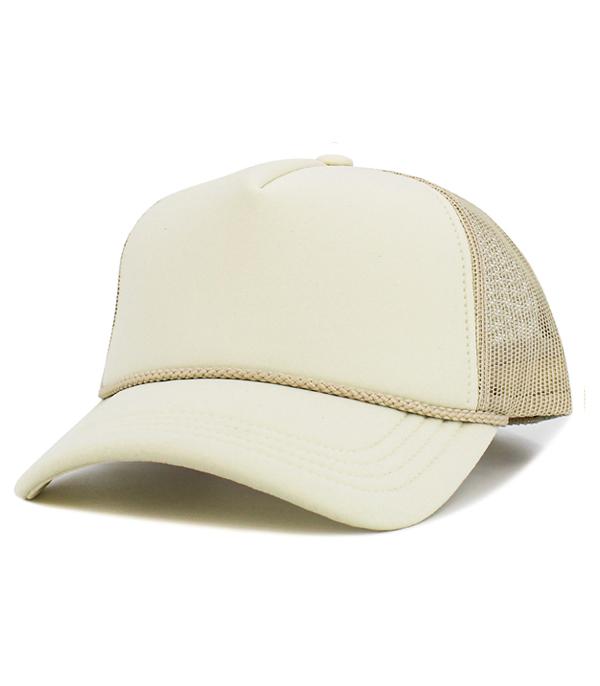 HATS I HAIR ACC :: BALLCAP :: Wholesale Premium Foam Mesh Trucker Hat