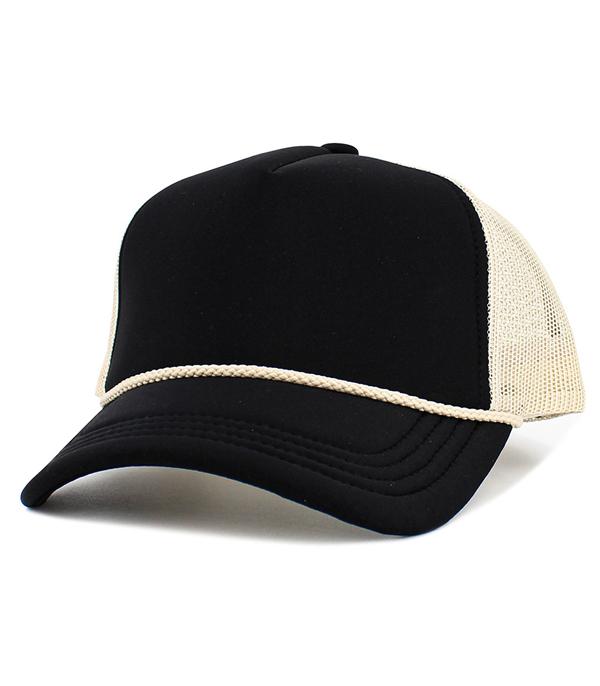 HATS I HAIR ACC :: BALLCAP :: Wholesale Premium Foam Mesh Trucker Hat