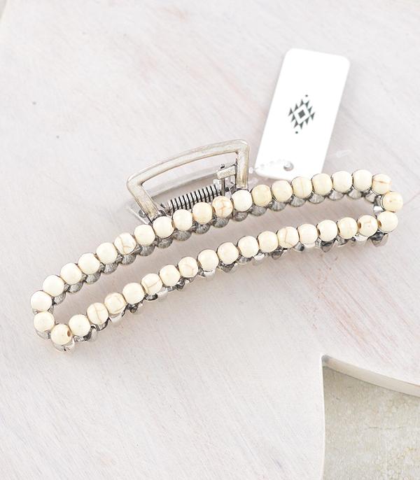 New Arrival :: Wholesale Western Semi Stone Hair Claw Clip
