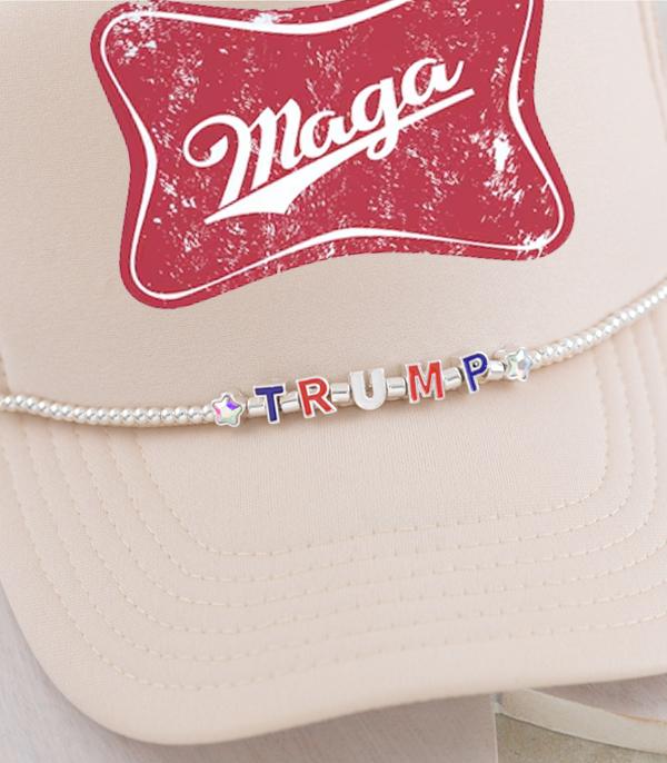 New Arrival :: Wholesale Trump Bead Hat Chain