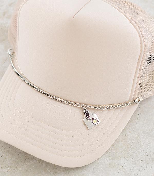 WHAT'S NEW :: Wholesale Cattle Tag Charm Trucker Hat Chain