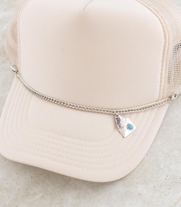 WHAT'S NEW :: Wholesale Cattle Tag Charm Trucker Hat Chain