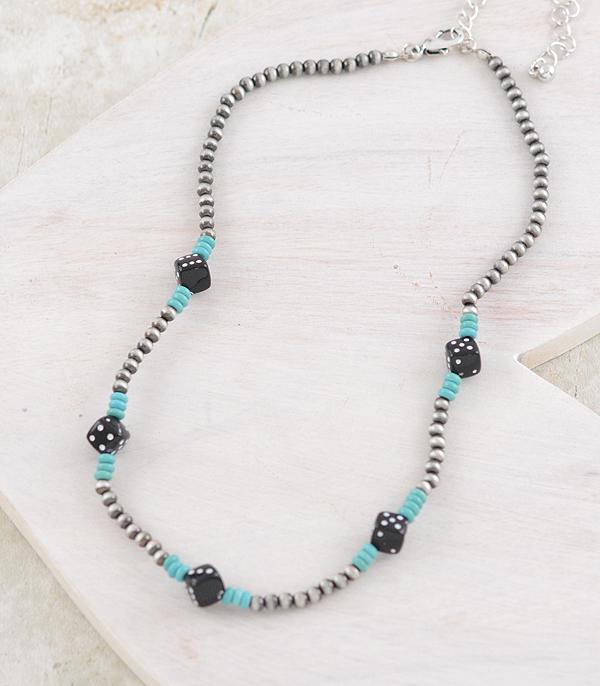 New Arrival :: Wholesale Western Navajo Pearl Bead Necklace