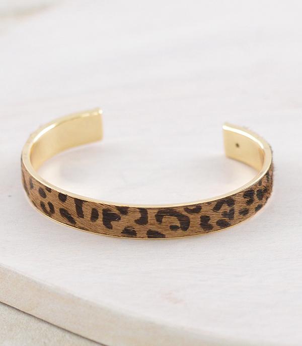 BRACELETS :: CUFF :: Wholesale Animal Print Cuff Bracelet