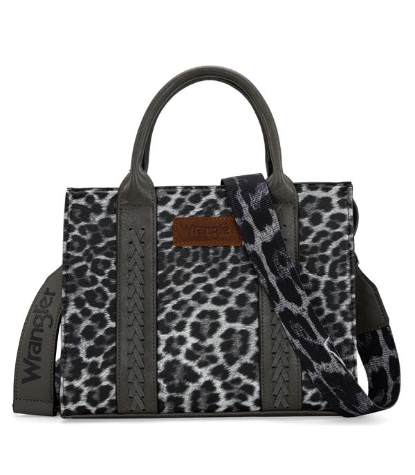 MONTANAWEST BAGS :: WESTERN PURSES :: Wholesale Wrangler Leopard Print Tote