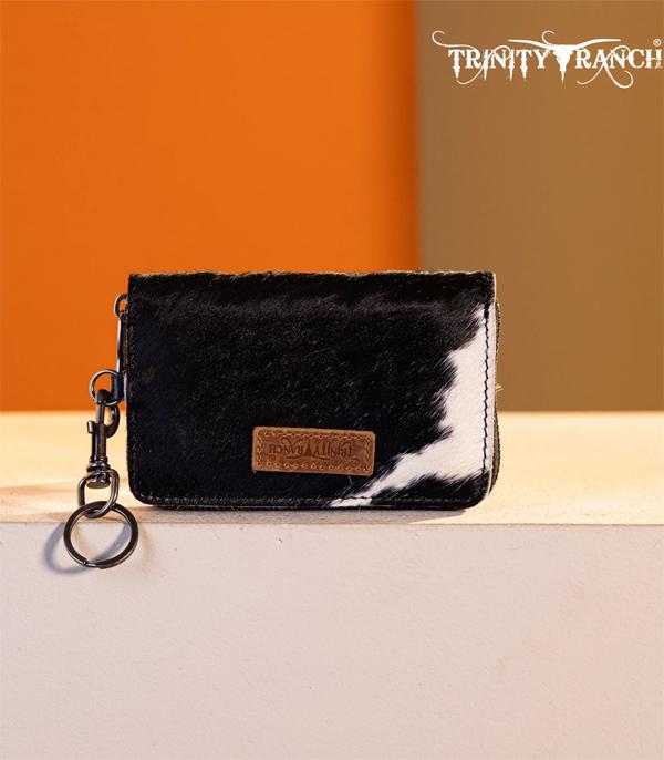 New Arrival :: Wholesale Trinity Ranch Cowhide Mini Wallet