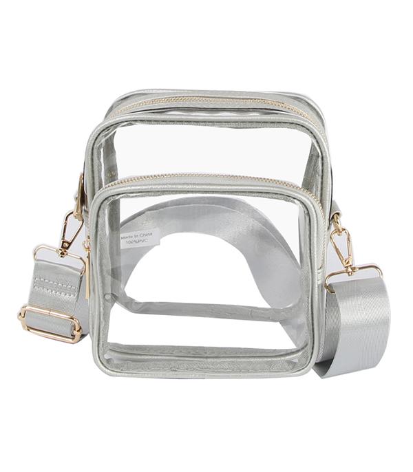 New Arrival :: Wholesale Game Day Clear Crossbody Bag