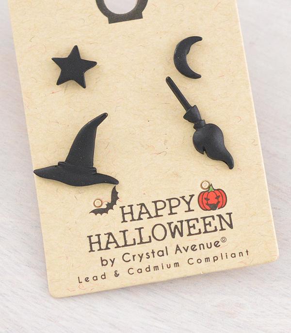 <font color=GREEN>HOLIDAYS</font> :: Wholesale Halloween Stud Earrings