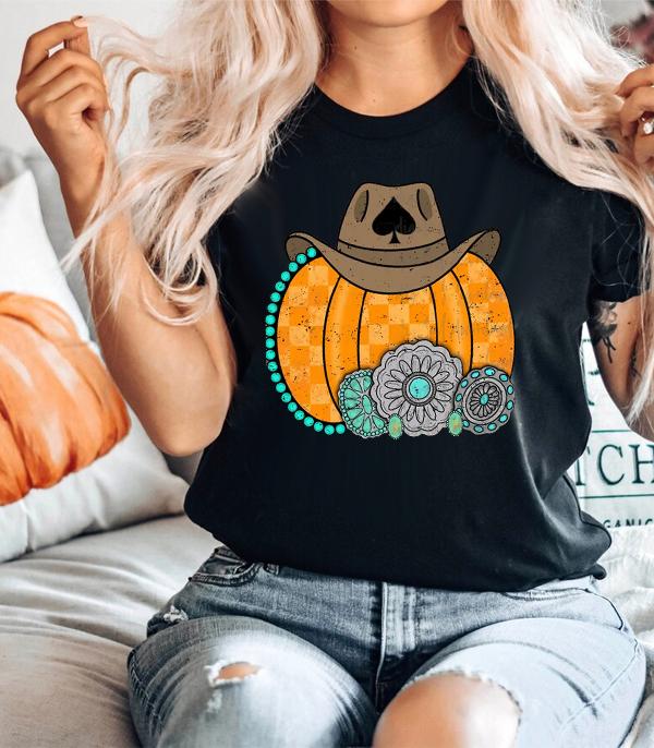 WHAT'S NEW :: Wholesale Western Pumpkin Graphic Tshirt