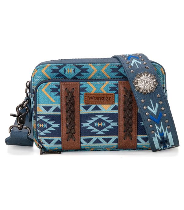 WHAT'S NEW :: Wholesale Wrangler Aztec Crossbody Bag