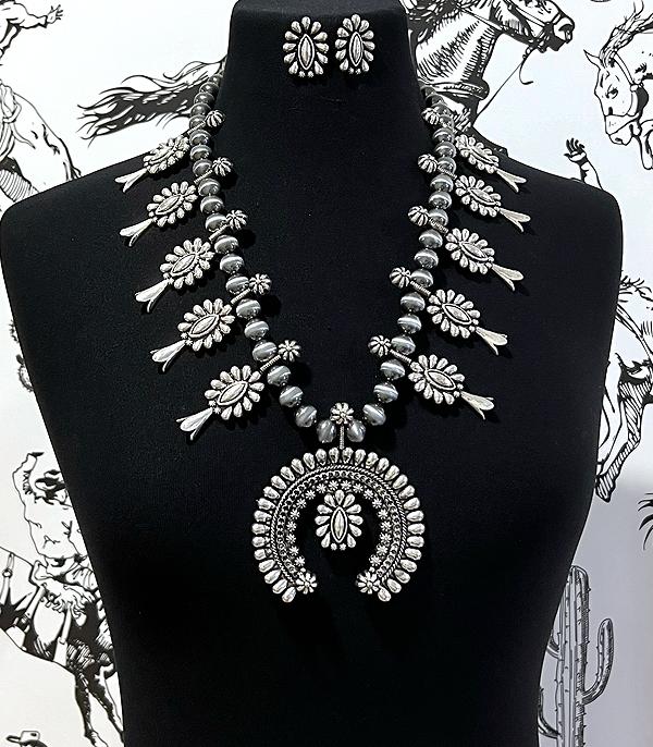 WHAT'S NEW :: Wholesale Western Squash Blossom Necklace Set