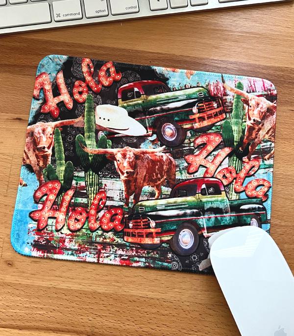 New Arrival :: Wholesale Western Print Mouse Pad