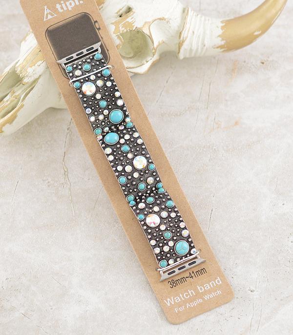 <font color=BLUE>WATCH BAND/ GIFT ITEMS</font> :: SMART WATCH BAND :: Wholesale Tipi Brand Western Apple Watch Band