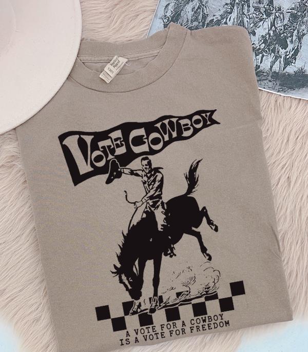 New Arrival :: Wholesale American Apparel Vote Cowboy Vintage Tee