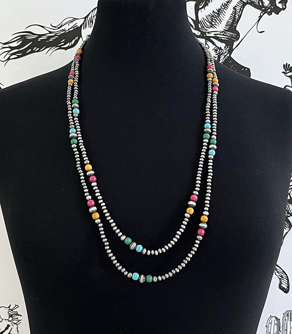 WHAT'S NEW :: Wholesale 60" Navajo Pearl Bead Necklace