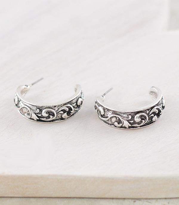 New Arrival :: Wholesale Western Hoop Earrings