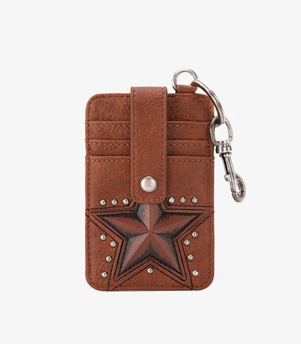 WHAT'S NEW :: Wholesale Montana West Lonestar Key Ring Card Case