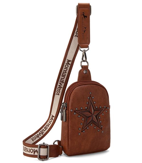 MONTANAWEST BAGS :: WESTERN PURSES :: Wholesale Montana West Lonestar Sling Bag 