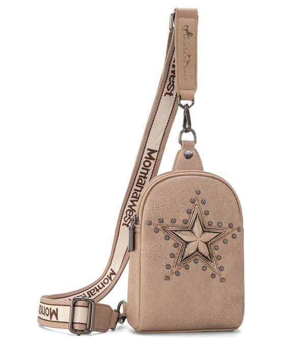 MONTANAWEST BAGS :: WESTERN PURSES :: Wholesale Montana West Lonestar Sling Bag 