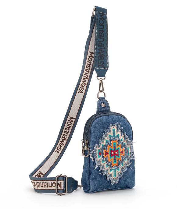 New Arrival :: Wholesale Montana West Aztec Sling Bag