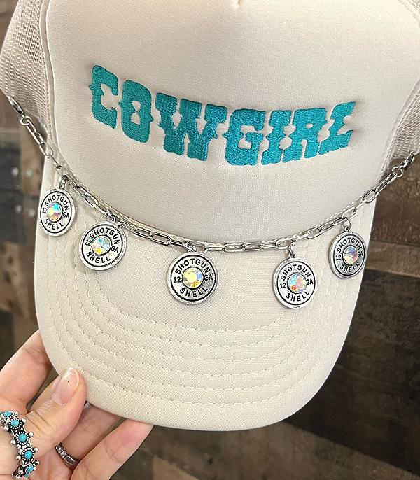 HATS I HAIR ACC :: HAT ACCESSORIES :: Wholesale Western Charm Trucker Hat Chain