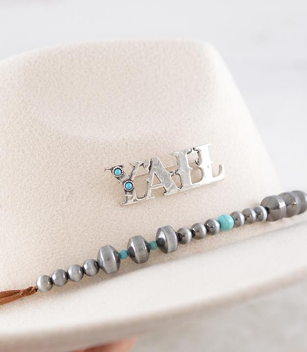 HATS I HAIR ACC :: HAT ACCESSORIES :: Wholesale Western Yall Hat Pin